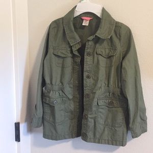 Girls Carters twill jacket